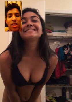 La morra le da video llamada a su novio y terminan en buena paja. 11