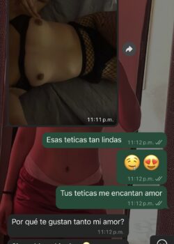 La novia de mi amigo me manda fotos al privado 42